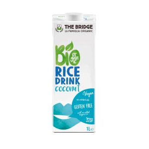 Bebida de Arroz Bio Orgánica The Bridge Coconut 1L