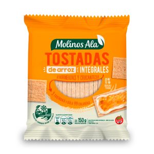 Tostadas de Arroz Integrales 150g – Molinos Ala