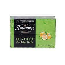 TE VERDE C/LIMON 20 SOBRES-SUPREMO