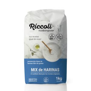 Mezcla Mix de Harinas – Sin Gluten – 1kg Riccoli