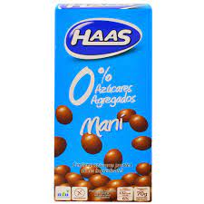 Mani c/chocolate 0% azucar 70 GRS-HAAS