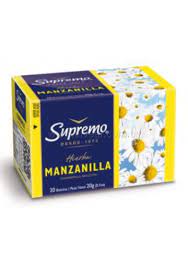 TE MANZANANILLA 20 SOBRES -SUPREMO