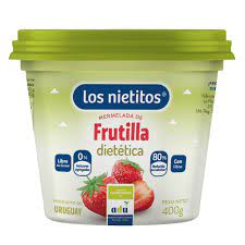 MERMELADA FRUTILLA 0% 400GR-LOS NIETITOS