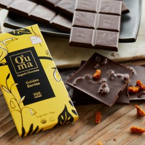 Chocolate QUMA Aguaymanto 70% Cacao
