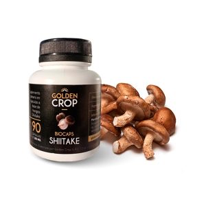 Hongos Shiitake GOLDEN CROP 90 biocaps complemento nutricional