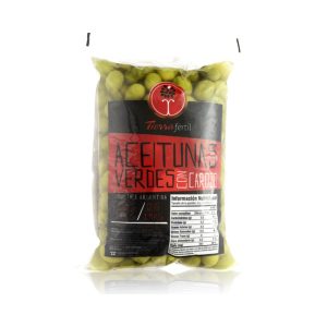 Aceitunas verde TIERRA FÉRTIL con carozo 1Kg