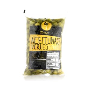 Aceitunas verde TIERRA FÉRTIL sin carozo 1Kg