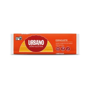 Espagueti pasta de arroz URBANO ZERO GLUTEN Espaguete 500g