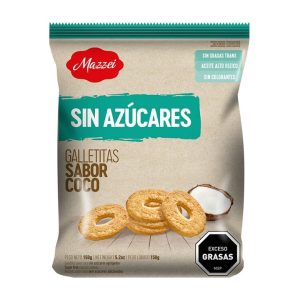 Galletas Coco sin Azúcar 150g – Mazzei