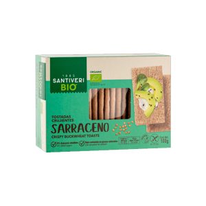 Tostadas crujientes Trigo sarraceno SANTIVERI BIO 100 g