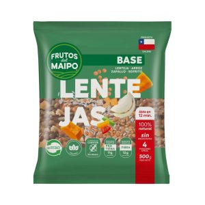 Base Lentejas FRUTOS DEL MAIPO Lentejas Arroz Zapallo 500g