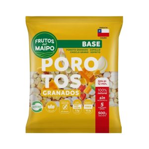 Base Porotos Granados FRUTOS DEL MAIPO Poroto Granado Choclo Grano Zapallo Sofrito 500g