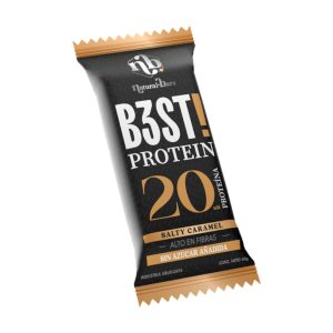 Barra de proteína Natural Bars BEST PROTEIN 60g sabor Salty Caramel