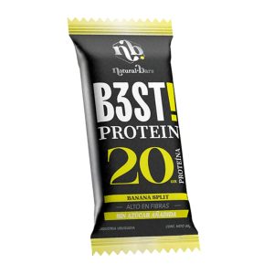 Barra de proteína Natural Bars BEST PROTEIN 60g sabor Banana Split