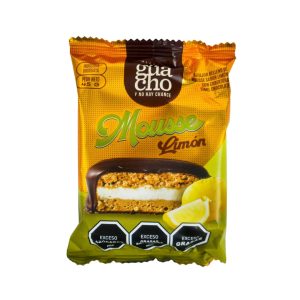 Alfajor GUACHO Vegano Mousse Limón – 45 g