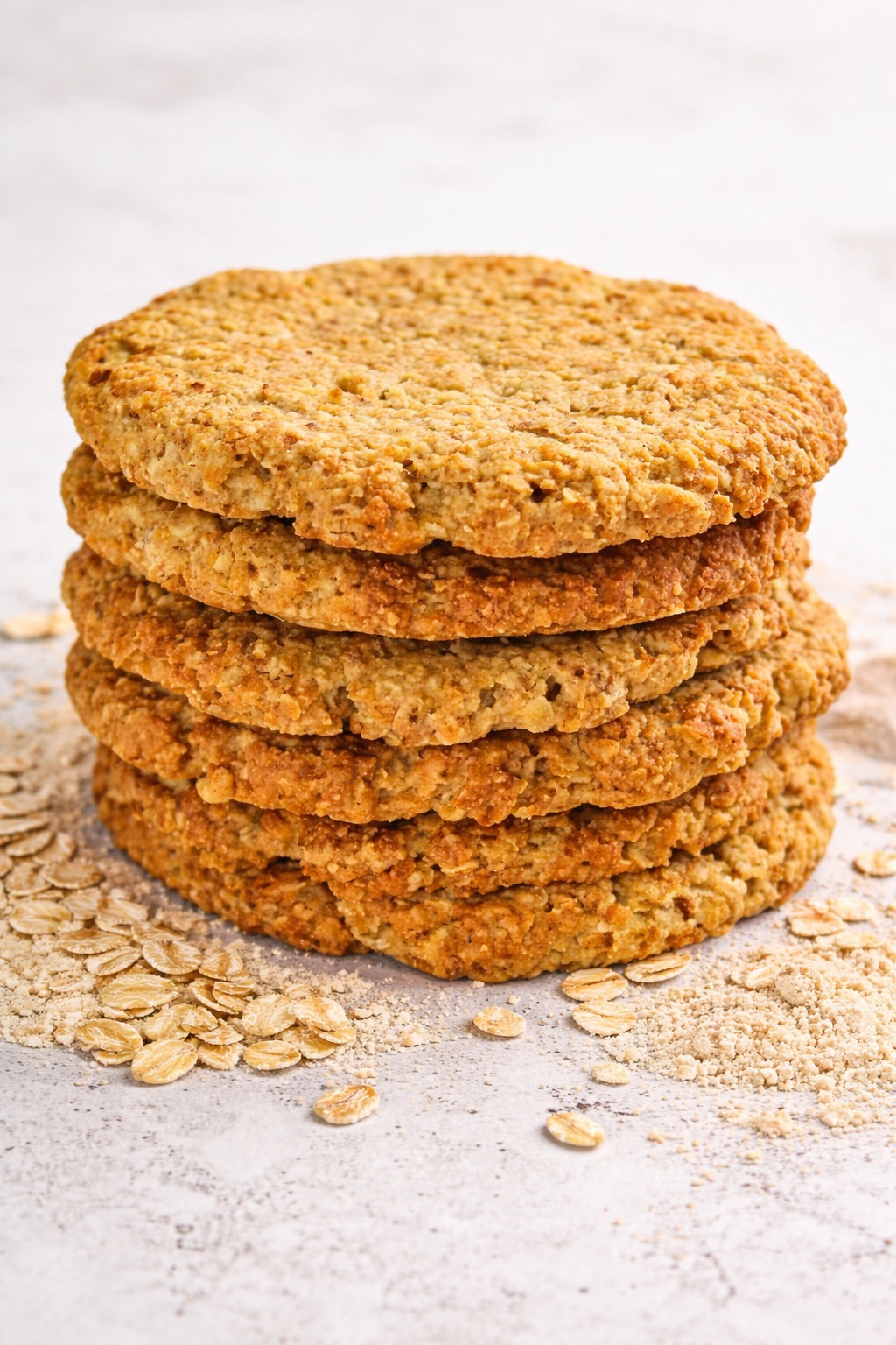 En este momento estás viendo Galletas Crocantes de Avena (5 ingredientes)