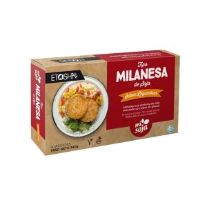 Milanesas de Soja ETOSHA Mi Soja sabor Legumbres – 4 unidades (340 g)